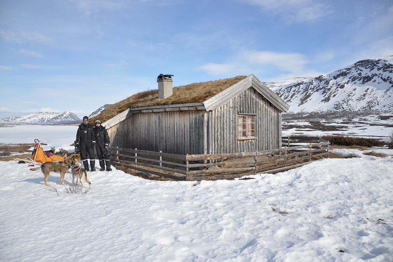 Nybu cabin in  Heimdalen, Huldreheimen, Norway | Beito Husky Tours